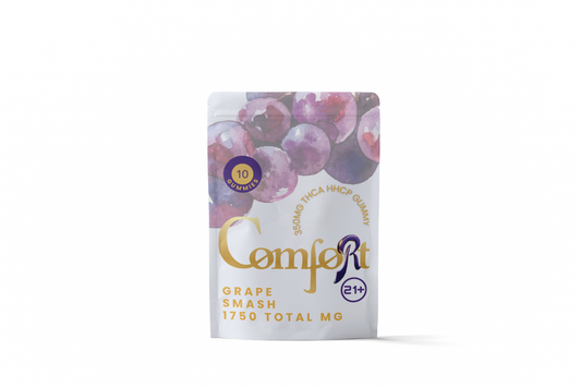 MU Comfort Gummies - Grape Smash 350mg (THCa + HHCp blend) 10-pack