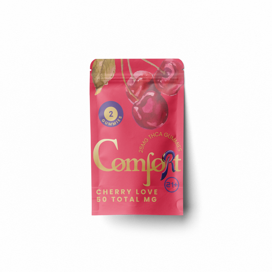 MU Comfort Gummies - Cherry Love 25mg THCa 2-pack