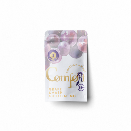 MU Comfort Gummies - Grape Smash 25mg THCa 2-pack