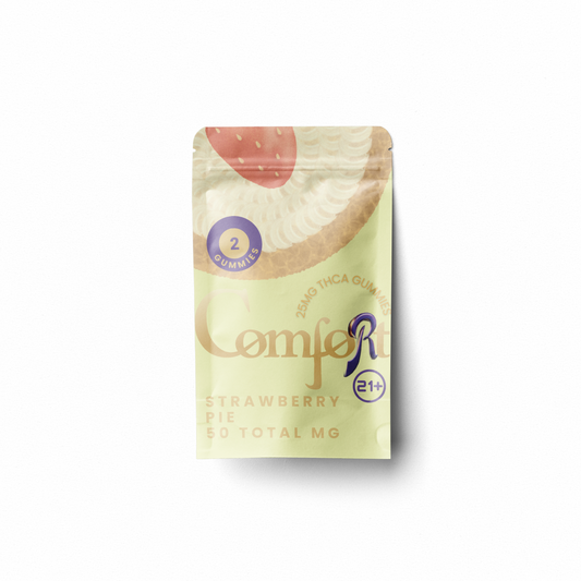 MU Comfort Gummies - Strawberry Pie 25mg THCa 2-pack
